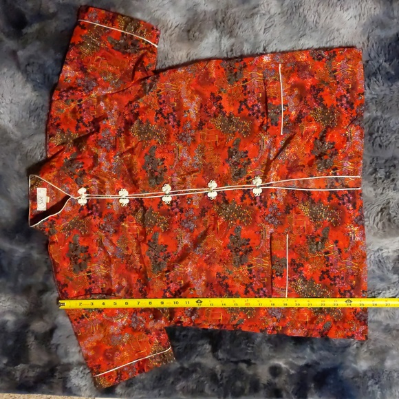 Vintage Oriental pajamas size XL - Picture 2 of 6